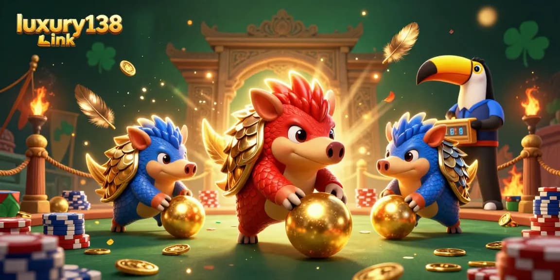 Menghidupkan pengalaman dengan luxury138 link melalui pangolin bertarung dan chip poker yang mengesankan.