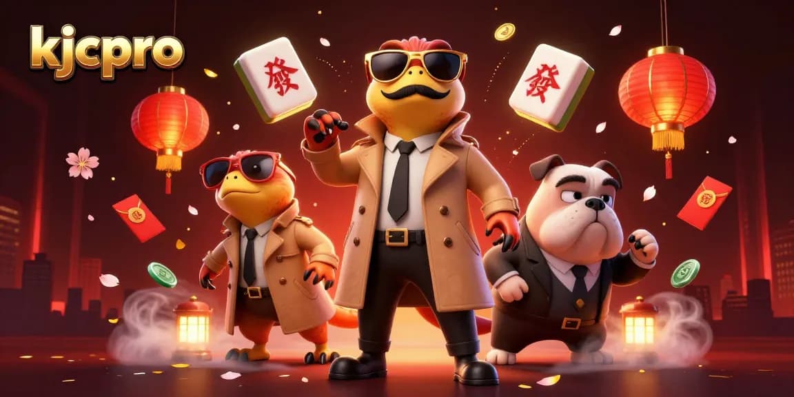 Experience the fun at kjcpro with cartoon raptors entering a VIP casino lounge.