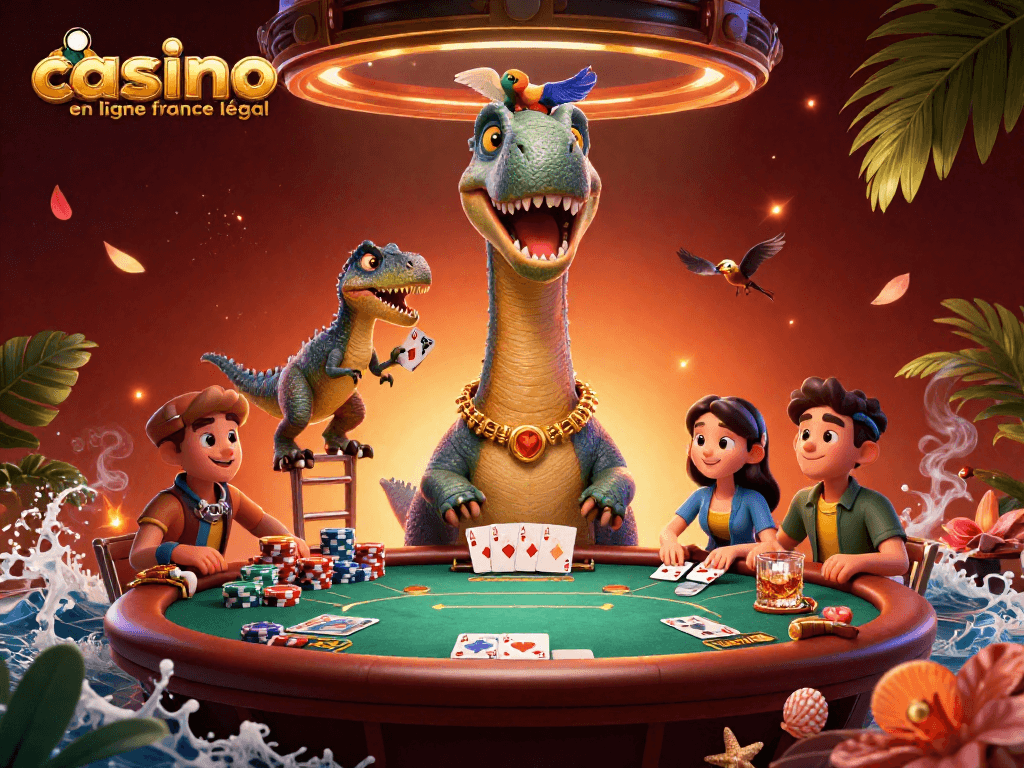 Roulez dans le monde des casinos en ligne légaux en France avec ce visuel captivant et ludique.