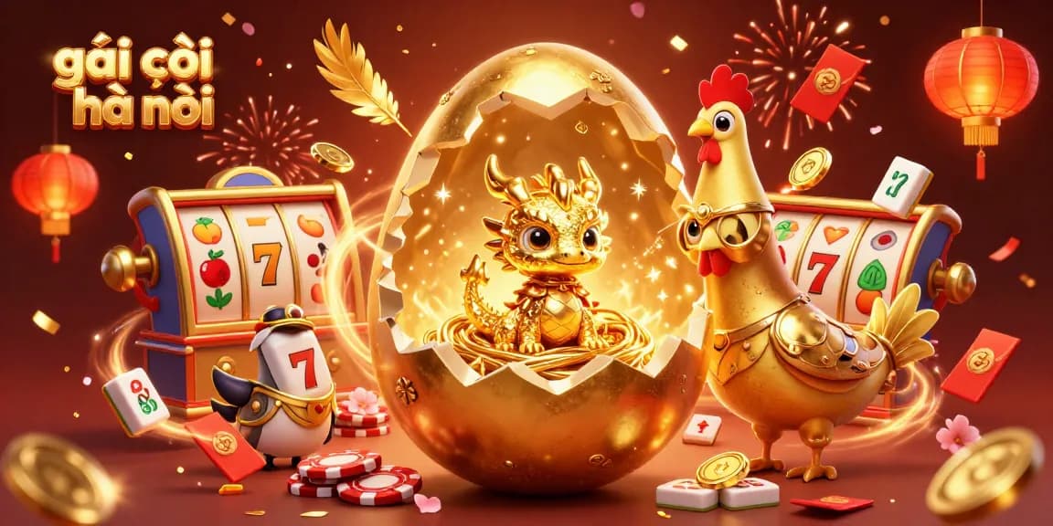 Engage with exciting gambling action featuring gái gọi hà nội amidst vibrant casino elements and golden treasures.