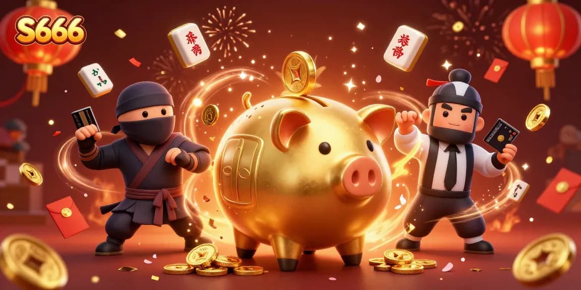 Engage with the exciting world of S666 featuring dynamic characters and vibrant gambling elements.