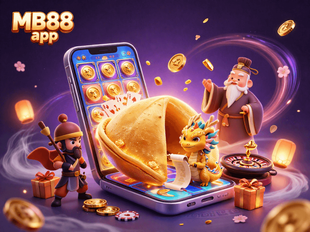 Experience exciting gaming with MB88 app as you indulge in vibrant slot games and magical wins.