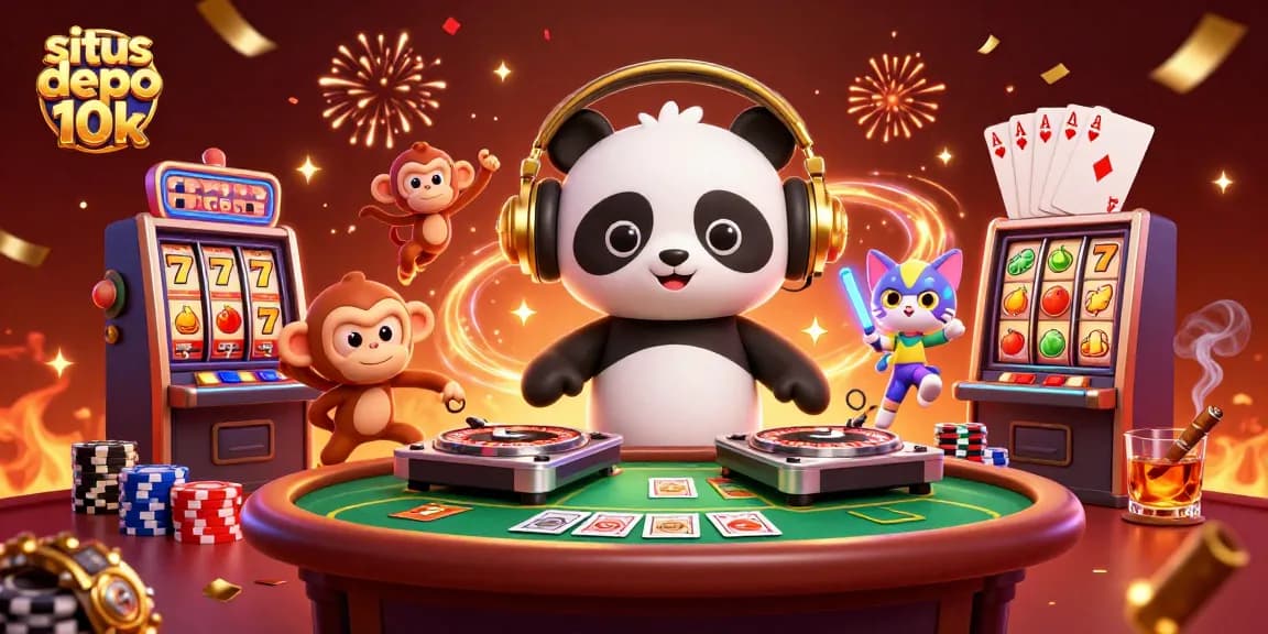 Mainkan situs depo 10k dengan slot yang menarik, menciptakan suasana penuh energi dan kegembiraan di kasino online.