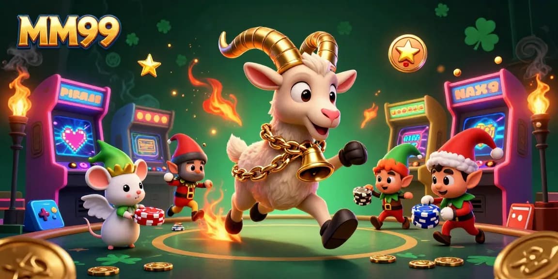 Experience thrilling excitement with MM99 in a vibrant casino atmosphere filled with colorful games.
