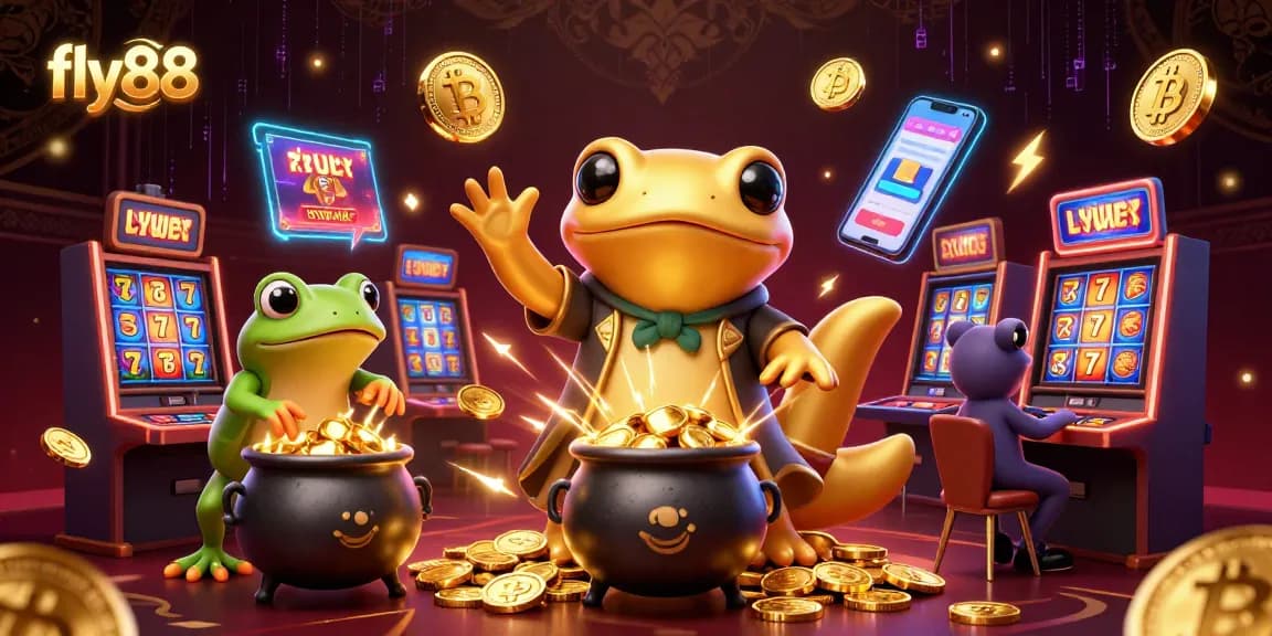 Spin slots and win with fly88's exciting 3D casino adventures featuring golden gains.