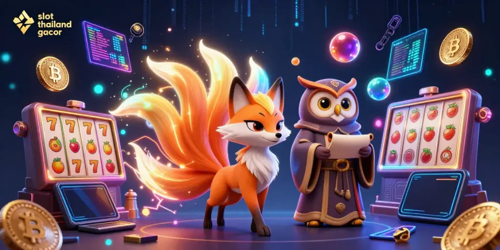 Experience excitement with slot thailand gacor as vibrant characters and symbols illuminate the digital gaming scene.
