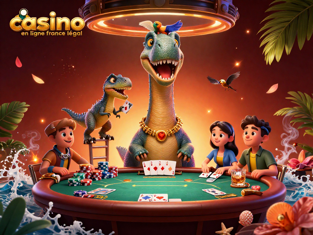 Roulez dans le monde des casinos en ligne légaux en France avec ce visuel captivant et ludique.