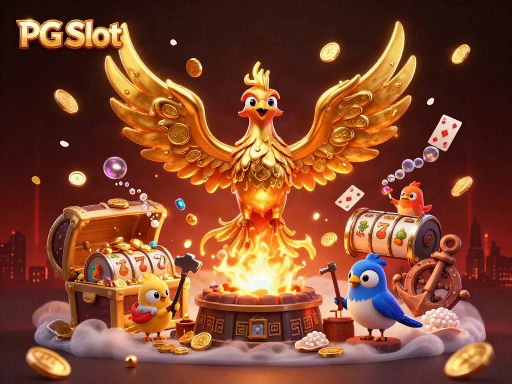 Menangkan koin emas di PG Slot dengan simbol keberuntungan dan harta karun yang fantastis.