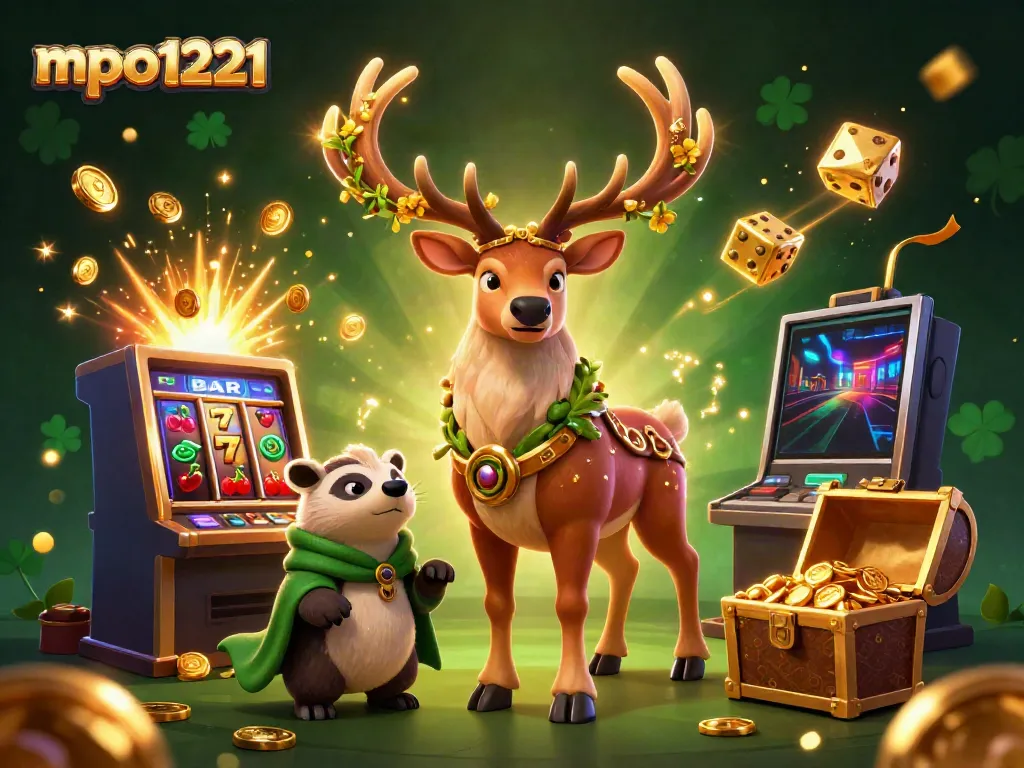 Experience mpo1221's thrilling slot adventure with dynamic characters and eye-catching casino elements.
