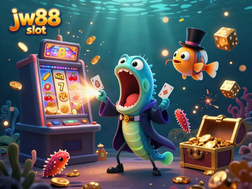 Experience excitement with JW88 slot amid captivating jackpot scenes and dynamic characters.