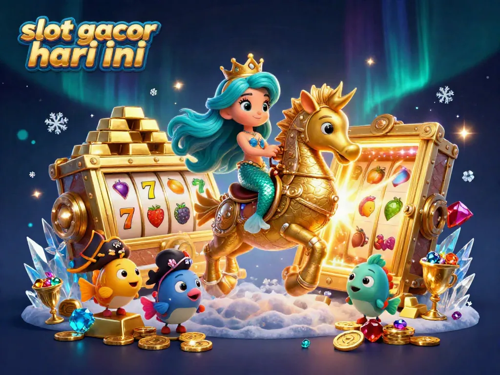 Menangkan slot gacor hari ini dengan penggambaran putri duyung dan harta karun yang memukau.