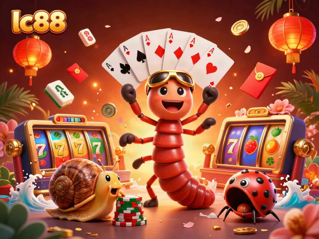 Experience the excitement of lc88 casino with vibrant 3D characters and dynamic slot reels.