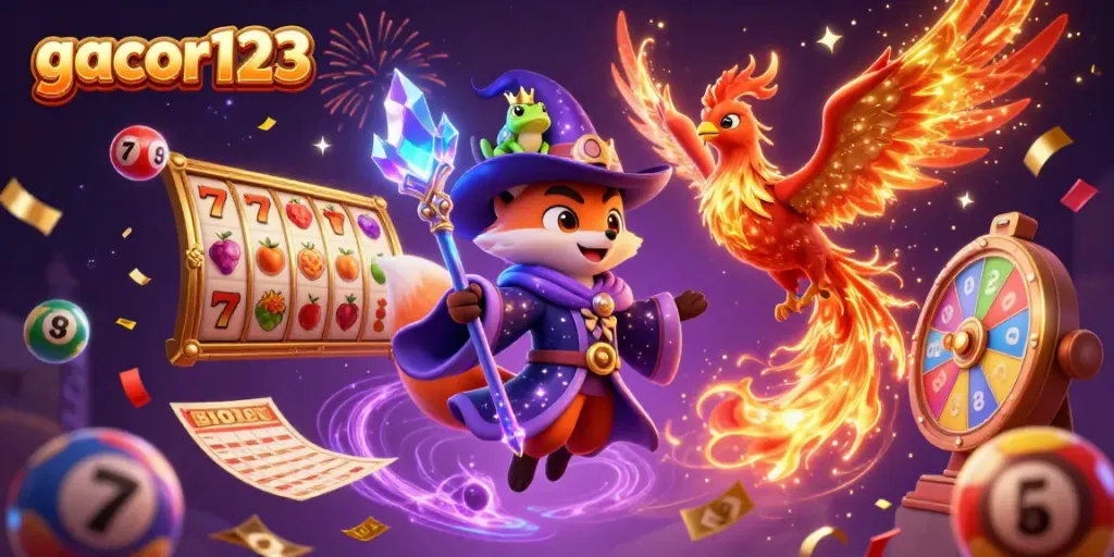Experience thrilling gameplay with gacor123 through interactive slot adventures featuring wizards and magical elements