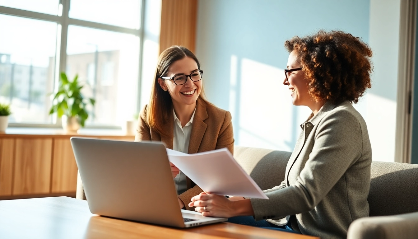 Engaging career coaching interaction highlighting professional growth through Career Coaching.